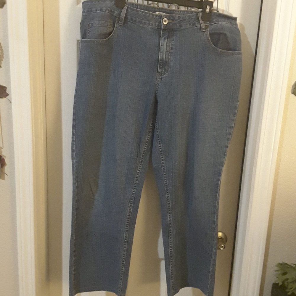 Coldwater Creek Stretch Jeans Size 18W Medium Wash